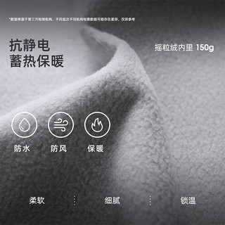 骆驼（CAMEL）户外软壳衣防风防水外套加绒保暖锁温抗静电A25CATG178兰瓣紫XXXL 兰瓣紫，女