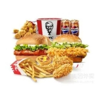 KFC 肯德基 神抢手专享双人桶(8件套)兑换券·1张 1次券