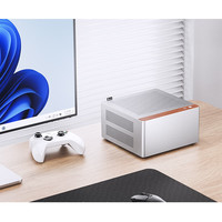 乔思伯 NV10 银色 ITX迷你桌面机箱