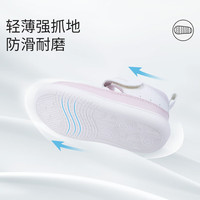 江博士（DR·KONG）2025夏季女童粉红步前鞋可爱公主包头儿童凉鞋 米/粉 22 码 脚长约13.0-13.6