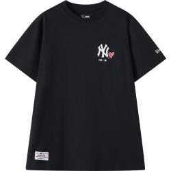 NEW ERA ERA/纽亦华 微标印花图案 男士T恤
