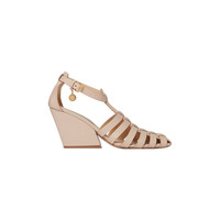 88VIP：斯特拉·麦卡特尼 STELLA McCARTNEY [七夕礼物]COWBOY Stella McCartney春季T字饰条搭扣牛仔高跟凉鞋