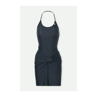 1017 ALYX 9SM 女带缀饰挂脖连衣裙小黑裙