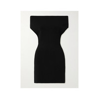 JACQUEMUS 女士露肩露背弹力针织迷你连衣裙