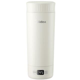美的（Midea）电热水杯加热水壶保温烧水杯 350ml迷你便携式旅行出差 智能恒温 316L不锈钢无异味MK-DB35X22 0.35L 【电热水杯】无级调温