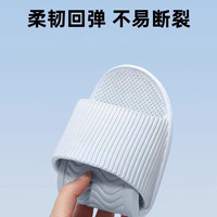 莱枢汇折叠拖鞋旅行轻便男女防滑洗澡凉拖便携式酒店海边一次性拖鞋 白色【38-39码】