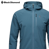 Black Diamond黑钻bd男款保暖中间层拨头抓绒服拉链外套户外抓绒衣男款744018 Pine Smoke-3060 M