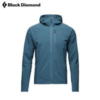 Black Diamond黑钻bd男款保暖中间层拨头抓绒服拉链外套户外抓绒衣男款744018 黑色Blac-0002 S