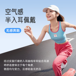 爱国者 TQ10 主动降噪 半入耳式 蓝牙耳机