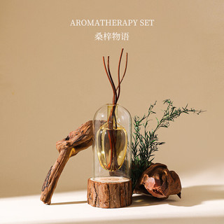  HomeFlower 香薰瓶+弯曲藤条  混合香