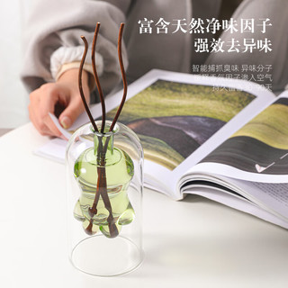  HomeFlower 手工香薰棒 香薰瓶+弯曲藤条  混合香