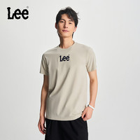  Lee/李 字母印花Logo 男士POLO衫