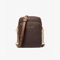 迈克·科尔斯 MICHAEL KORS 迈克.科尔斯（MICHAEL KORS）MK女包Jet Set Travel系列老花链条单肩斜挎包35F1GTVC2B BROWN