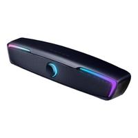 纽曼（Newmine）V2 电脑音响音箱 家用桌面台式机笔记本电脑低音炮 电竞游戏长条音响 黑色 【V2基础款】5大发声单元