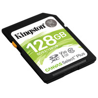 金士顿 SDS2系列 SD存储卡 128GB（UHS-I、V30、U3)