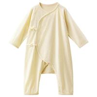 十月结晶粒粒阳光婴儿衣服连体衣哈衣婴儿夏薄款衣服满月宝宝衣服
