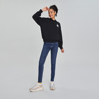 李 Lee春秋季舒适多版型日常休闲潮流女牛仔裤合集 中蓝色 26