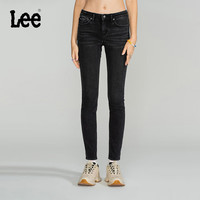李 Lee春秋季舒适多版型日常休闲潮流女牛仔裤合集 黑色1 30