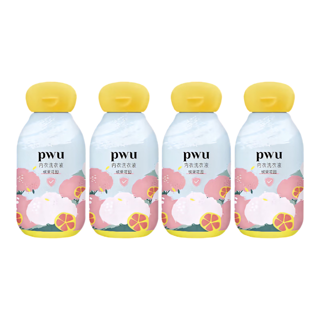 朴物大美 内衣洗衣液90ml*4