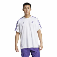 移动端、京东百亿补贴：adidas 阿迪达斯 皇马 男款 足球短袖比赛服 JF2581
