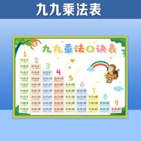 碧琢 EH-01 二年级数学乘法口诀表墙贴