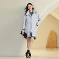 波司登女中款经典商务简约品质鹅绒保暖轻薄羽绒服显瘦 165/88A