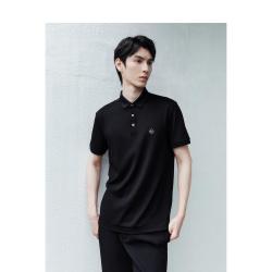 太平鸟 含桑蚕丝 男士Polo衫