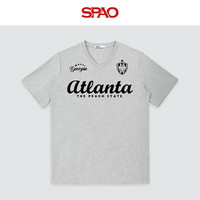 SPAO 纯棉 男士T恤