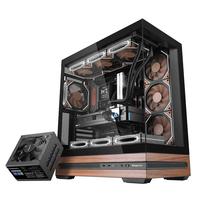 鑫谷PM850W白金全模组电源+甄木1双360海景房机箱套装（Type-C接口/兼容E-ATX/ATX背插/实木镶嵌）