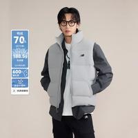new balance NB男女秋冬防泼水保暖鸭绒羽绒马甲AMV43376