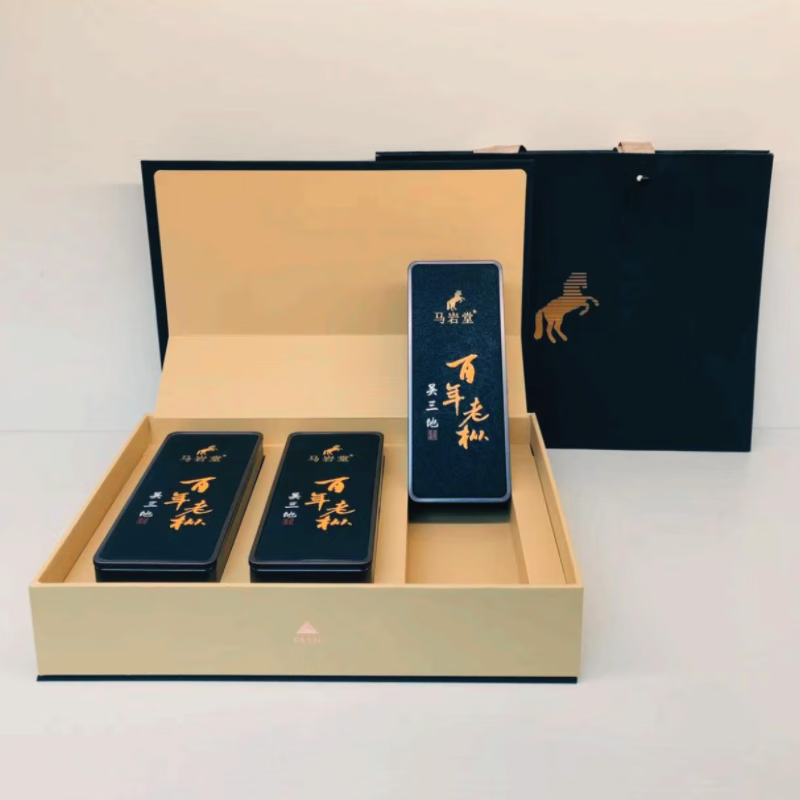 马岩堂吴三地百年老枞水仙高端品鉴正宗武夷岩茶大红袍茶叶水仙茶 (6泡) 吴三地百年老枞水仙