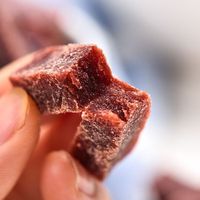 憨豆熊桑葚山楂条502g罐装酸甜果干果脯蜜饯儿童零食bj 【酸甜可口】桑葚山楂条502g*1罐
