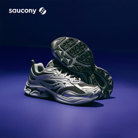 索康尼 saucony GRID FUSION 男女同款厚底休闲鞋