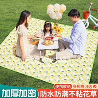 均璞 野餐垫 防潮垫 户外折叠便携防水加厚 2米*2米