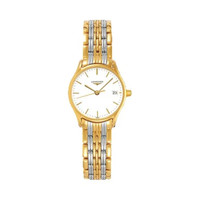 LONGINES 浪琴 律雅系列 女士石英手表 L4.259.4.11.6 25mm