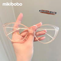mikibobo/米奇啵啵 防蓝光 近视眼镜 G4501磨砂茶 非球面