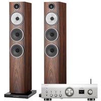 宝华韦健（Bowers&Wilkins）704 S3+天龙PMA900功放机HIFI高保真发烧级音响音箱家用音响家庭影院 704 S3+PMA900