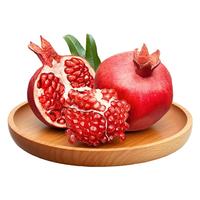 京觅 突尼斯软籽甜石榴 中果 单果300g以上 3kg 彩箱装