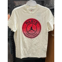 耐克（NIKE）短袖T恤男装夏季新款运动服针织透气圆领半袖上衣FV7729-133 FV7729-133白色大巴黎 XL