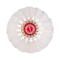 超牌（J.CHAOPAIC.）羽毛球金红超专业红超鹅毛耐打羽毛球粉超比赛球黄超橙超训练用球 北京一号76速 1筒