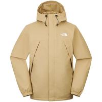 The North Face北面冲锋衣男户外防风防泼单层硬壳外套7QOH 卡其色/LK5 XL LK5/卡其色 XL/180