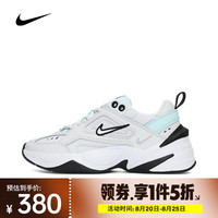 NIKE 耐克 M2K Tekno 女子休闲运动鞋 AO3108-013 灰绿薄荷 38