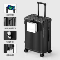 DHJ 多功能行李箱女2025拉杆箱20寸小型登机旅行箱密码箱子男