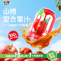 金保罗 山楂苹果复合果汁310ml*8罐