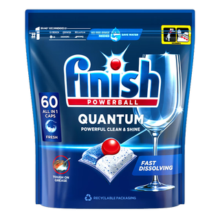 finish 亮碟量子洗碗凝珠 原味 80颗1袋