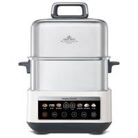 移动端、京东百亿补贴：摩飞 电蒸锅0塑全不锈钢家用炖蒸一体多功能锅蒸炖锅速蒸锅14L大容量上蒸下MR1188