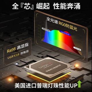  Pak/三雄极光 护眼 吸顶灯  多种色温 20㎡以下