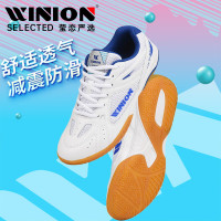 E-LIAN TT 莹恋WINION严选 乒乓球鞋男款女款 牛筋底防滑乒乓球运动鞋精进白蓝40