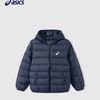 ASICS 亚瑟士 三防轻薄保暖羽绒服 高充绒量 清洁度1000 黑色 175 充绒量117.3g