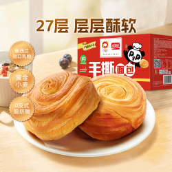 盼盼 手撕面包 奶香味 1kg